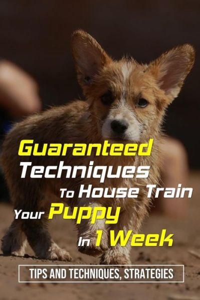 Cover for Jesenia Stickels · Guaranteed Techniques To House Train Your Puppy In 1 Week (Paperback Book) (2021)