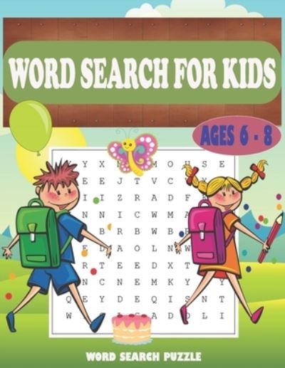 Cover for Oceanword Edition · Word Search for Kids Ages 6-8 - Word Search Puzzle: 108 Fun and Educational Word Search Puzzles to Improve Vocabulary, Spelling, Memory and Logic Skills for kids (Paperback Book) (2021)