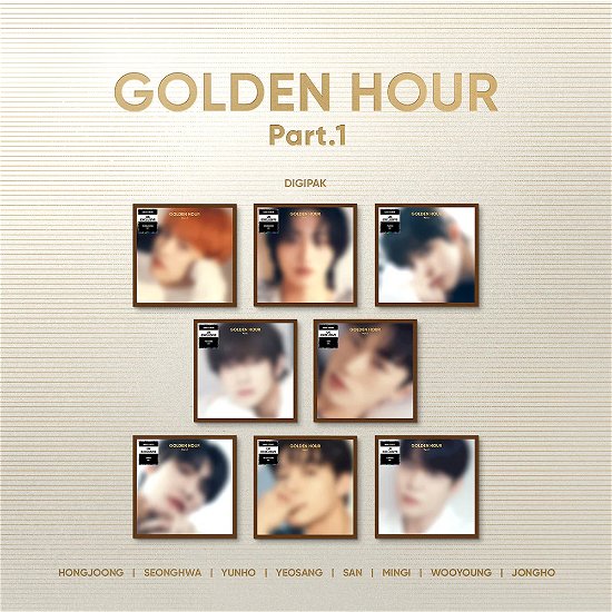 Cover for ATEEZ · Golden Hour pt.1 (CD/Merch) [UK Excl. Digipack BUNDLE edition] (2024)