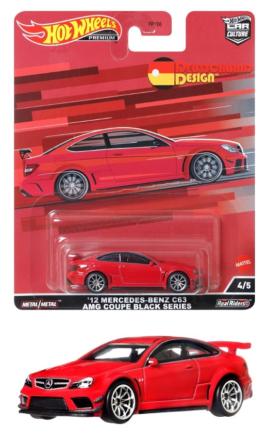 Cover for Hot Wheels · Mhwfpy86-hcj79 - Hotwheels '12 Mercedes Benz C63 Amg Couple Black Series (MERCH) (2022)