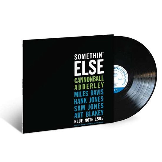 Cover for Cannonball Adderley · Somethin' else (LP) [Blue Note Classic Vinyl edition] (2021)