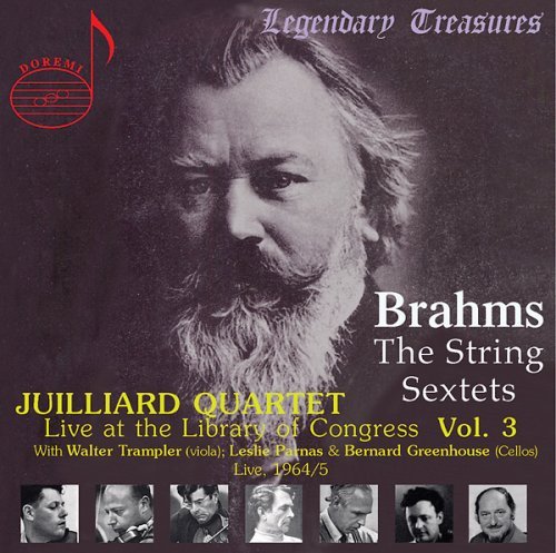 Vol 3 - Brahms The Sextets - Trampler / Parnas / Greenhouse - Musikk - DOREMI - 0723721197551 - 3. april 2006