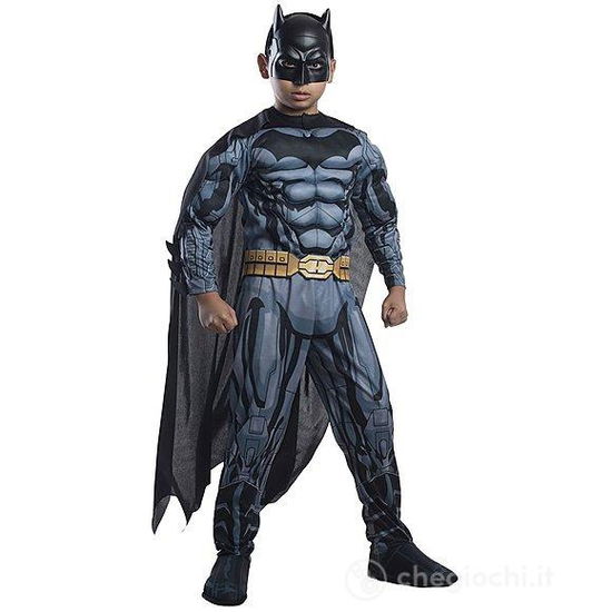 Cover for --- · Rubies - Batman -  Deluxe Costume with Muscle chest - Small  /Dress Up (N/A)