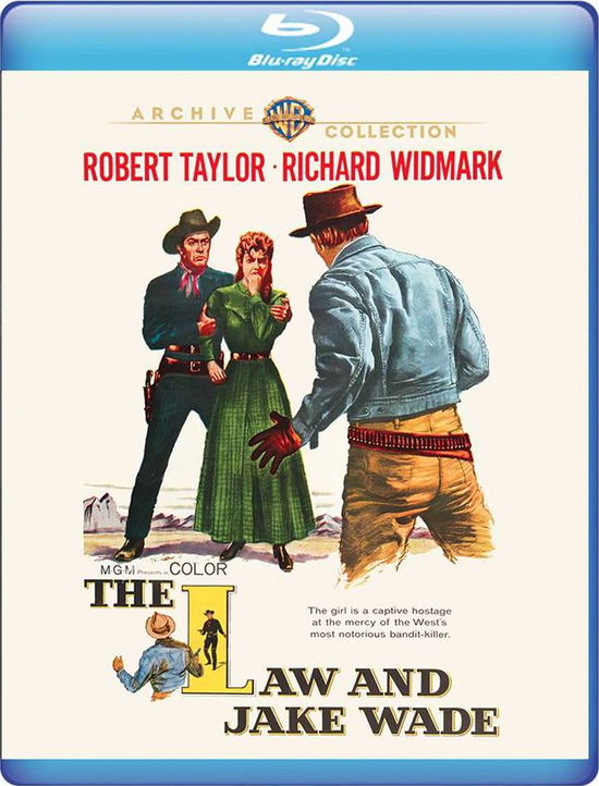 Cover for Law &amp; Jake Wade (1958) (Blu-ray) (2017)