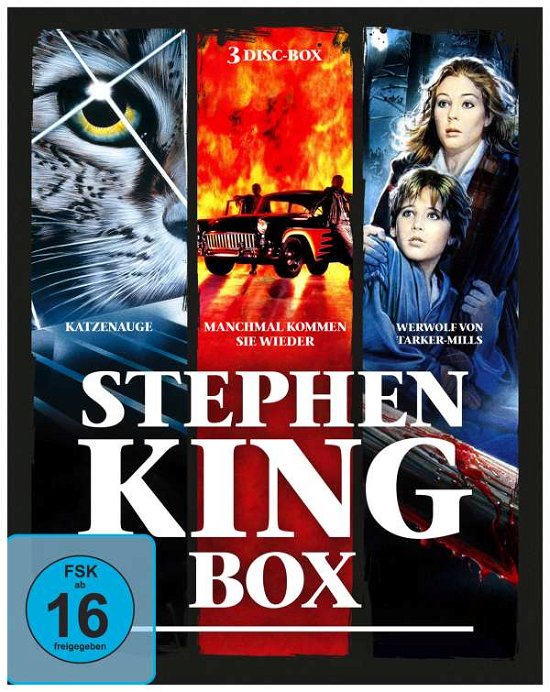 Cover for Stephen-king-horror-collection (3 Blu-rays) (Blu-ray) (2018)