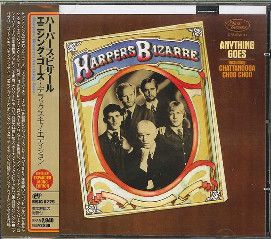 Cover for Harpers Bizarre · Anything Goes: Deluxe Expanded Mono Edition (CD) [Japan Import edition] (2012)