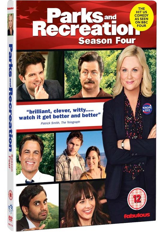 Cover for Parks and Recreation 4 · Parks  Recreation  Season 4 (DVD) (2014)