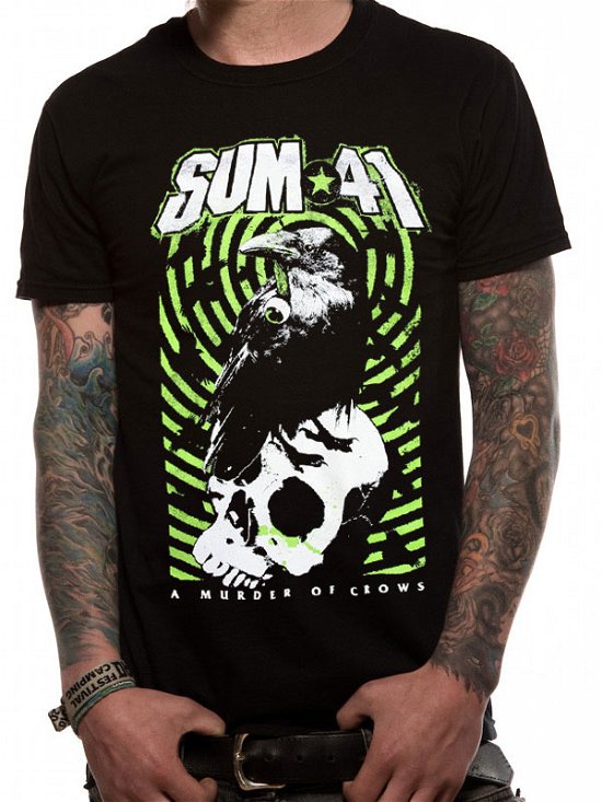 Cover for Sum 41 · Sum 41 - Crow (T-Shirt Unisex Tg. S) (TØJ)