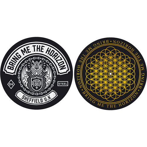 Cover for Bring Me The Horizon · Bring Me The Horizon Turntable Slipmat Set: Sheffield UK (Retail Pack) (Vinyltillbehör)