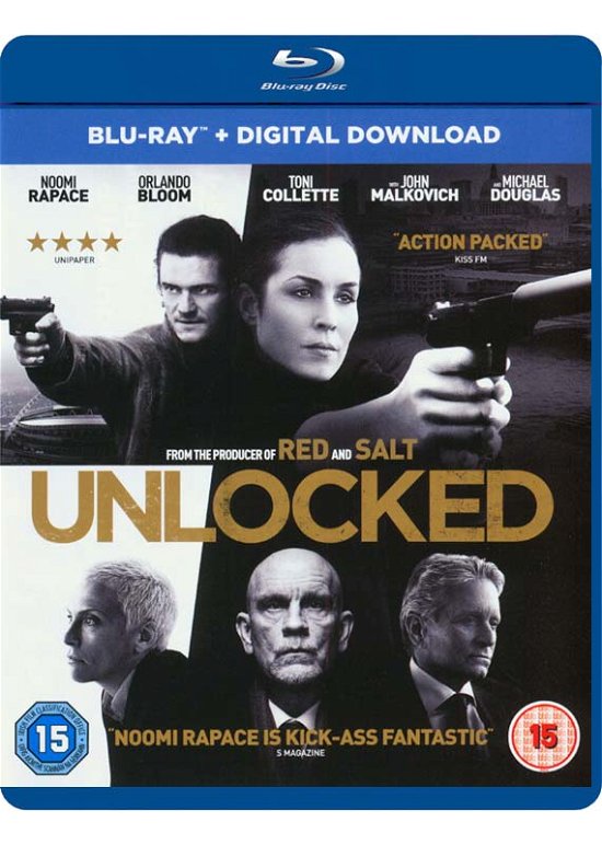 Cover for Michael Apted · Unlocked (Blu-ray) (2017)