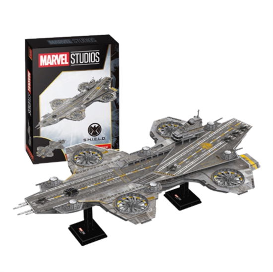 Marvel Sheild Helicarrier (380Pc) 3D Jigsaw Puzzle - Marvel - Board game - UNIVERSITY GAMES - 5056015085551 - May 1, 2022