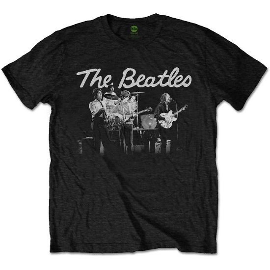 The Beatles Unisex T-Shirt: 1968 Live Photo - The Beatles - Merchandise - ROCKOFF - 5056170665551 - 