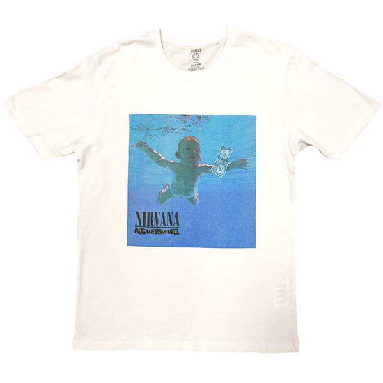 Nirvana Unisex T-Shirt: Nevermind Album - Nirvana - Produtos -  - 5056561070551 - 