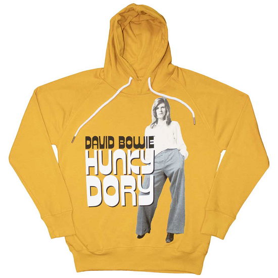 David Bowie Unisex Pullover Hoodie: Hunky Dory 2 - David Bowie - Gadżety -  - 5056737262551 - 3 lipca 2024