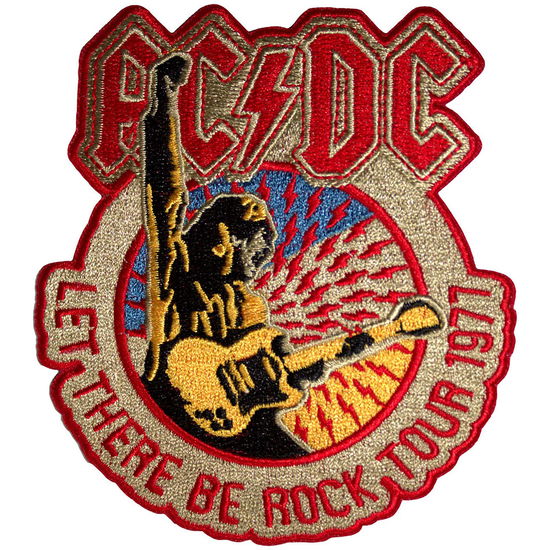 Cover for AC/DC · AC/DC Standard Patch: Let There Be Rock Tour 1977 (Patch) (2024)