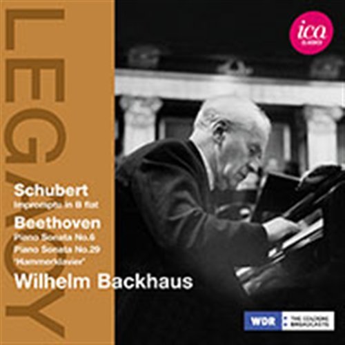 Impromptu B Flatsonatas 629 - Wilhelm Backhaus - Musique - ICA - 5060244550551 - 30 janvier 2012