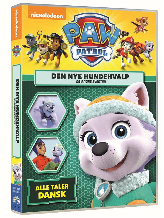 Cover for Paw Patrol · Den Nye Hundehvalp Og Andre Eventyr (DVD) (2017)