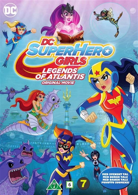 Cover for DC Super Hero Girls · DC Super Hero Girls: Legends of Atlantis (DVD) (2018)