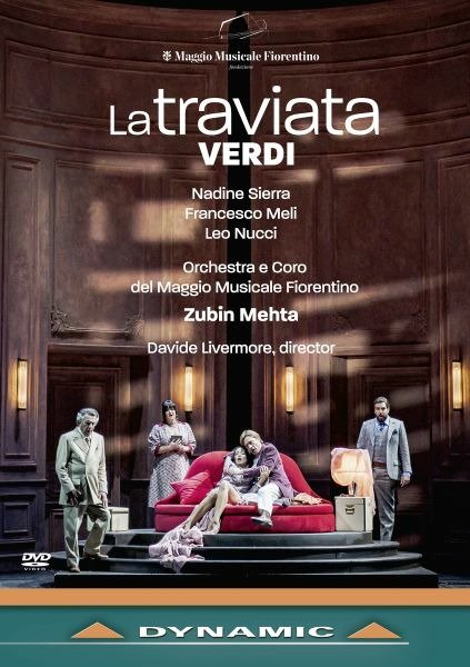 Sierra, Nadine / Francesco Meli / Leo Nucci · Verdi: La Traviata (DVD) (2022)