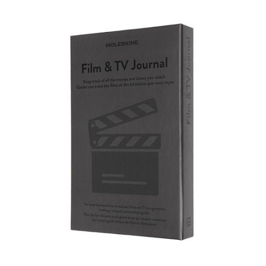 Moleskine notebook, Movies & TV Passion Journal, L - Moleskin - Bøger -  - 8056420853551 - 7. oktober 2020