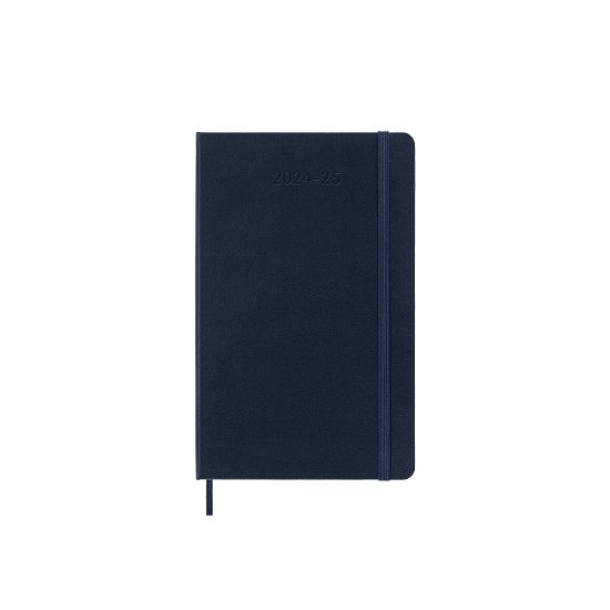 Cover for Moleskine · Moleskine 2025 18-Month Weekly Large Hardcover Notebook: Sapphire Blue (Paperback Book) (2024)