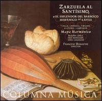 Cover for Mapa Harmonica / Bonastre Francesco · Spansk Barokmusik Columna Musica Klassisk (CD) (1999)
