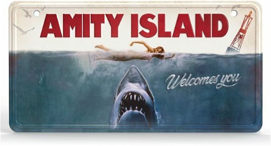 Cover for JAWS Amity Island Metal Sign Merch (MERCH)