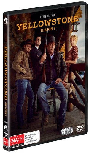 Cover for Yellowstone: Season 2 (DVD) (2020)