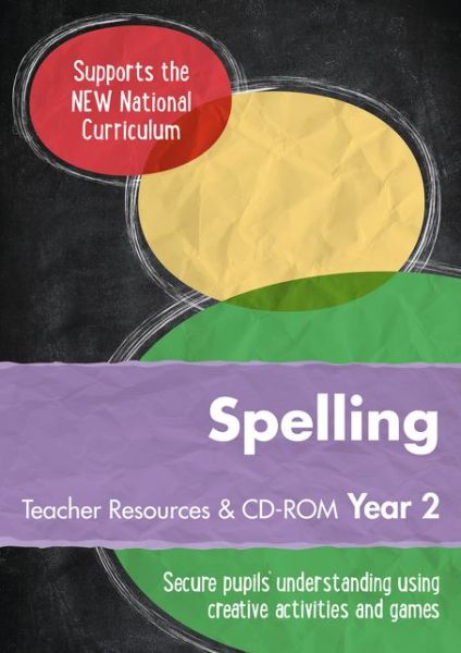 Cover for Keen Kite Books · Year 2 Spelling Teacher Resources with CD-ROM: English KS1 - Ready, Steady, Practise! (Spiral Book) (2016)