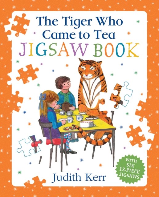 Cover for Judith Kerr · The Tiger Who Came To Tea Jigsaw Book (Innbunden bok) (2023)