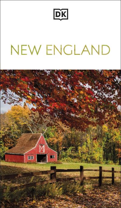 Cover for DK Travel · DK New England - Travel Guide (Taschenbuch) (2025)