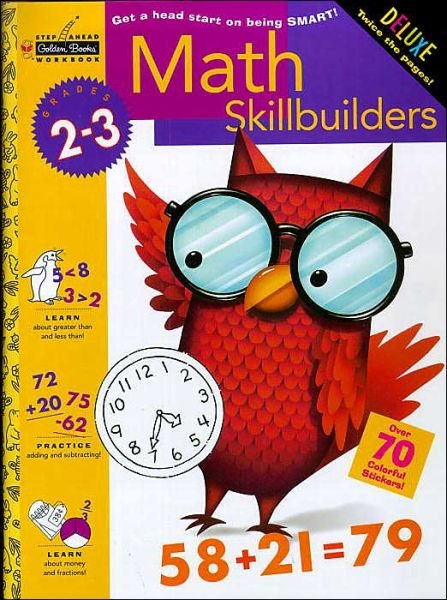 Cover for Golden Books · Math Skillbuilders (Grades 2 - 3) - Step Ahead (Pocketbok) [Workbook edition] (2000)