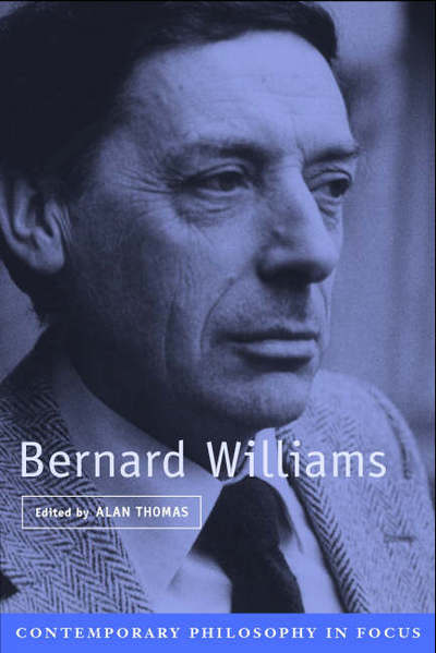 Cover for Alan Thomas · Bernard Williams - Contemporary Philosophy in Focus (Pocketbok) (2007)