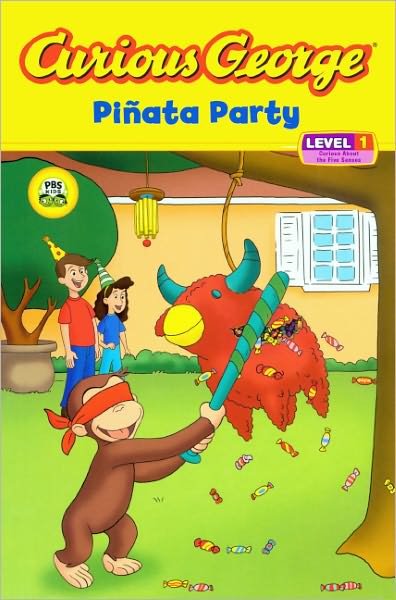 Cover for H. A. Rey · Curious George Pinata Party (Turtleback School &amp; Library Binding Edition) (Curious George: Level 1 (Prebound)) (Hardcover Book) (2009)