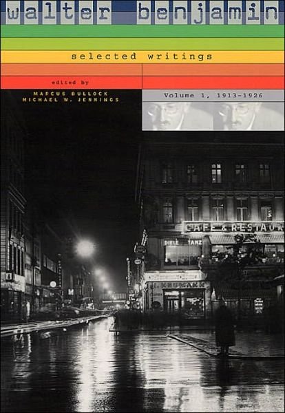 Cover for Walter Benjamin · Walter Benjamin: Selected Writings (1913â€“1926) (Taschenbuch) (2004)