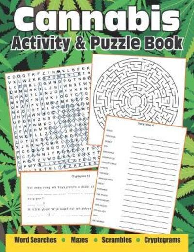 Cover for 420 Puzzles · Cannabis Activity And Puzzle Book (Paperback Bog) (2019)