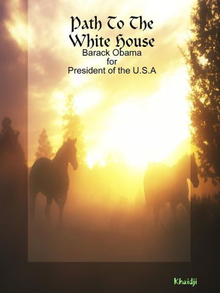 Cover for Khaidji · Path to the White House (Pocketbok) (2008)