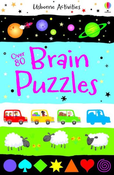 Cover for Sarah Khan · Over 80 Brain Puzzles - Puzzle Books (Paperback Book) (2014)