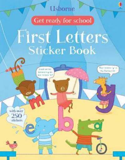 Cover for Jessica Greenwell · Get Ready for School First Letters Sticker Book - Get Ready for School Sticker Book (Paperback Bog) (2016)