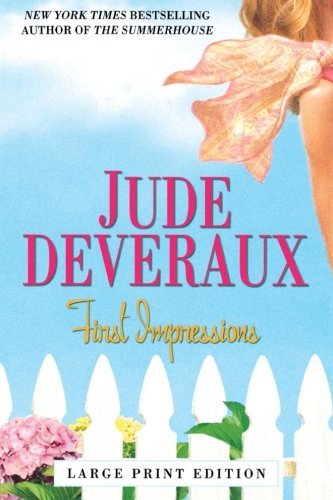 Cover for Jude Deveraux · First Impressions: a Novel (Paperback Book) [Large Print edition] (2007)