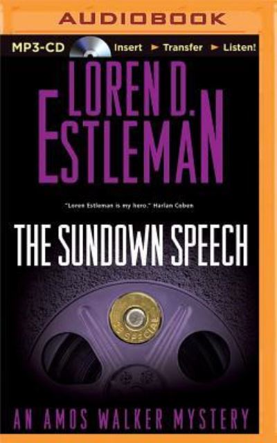 Cover for Mel Foster · The Sundown Speech (CD) (2016)