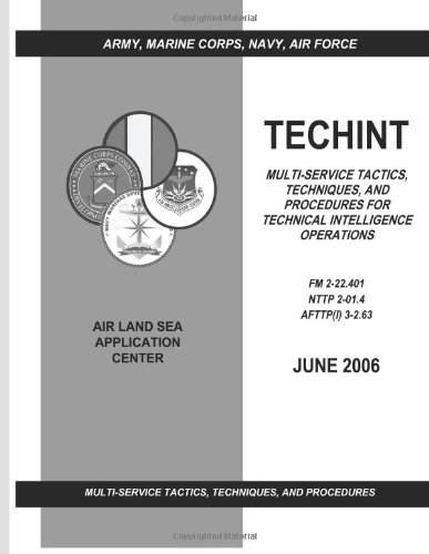 Cover for Air Force Doctrine Center · Techint:  Multi-service Tactics, Techniques, and Procedures for Technical Intelligence Operations (Fm 2-22.401 / Nttp 2-01.4 / Afttp (I) 3-2.63) (Paperback Book) (2012)