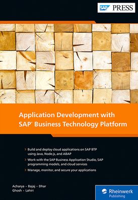 Cover for Gairik Acharya · Application Development with SAP Business Technology Platform (Hardcover Book) (2023)