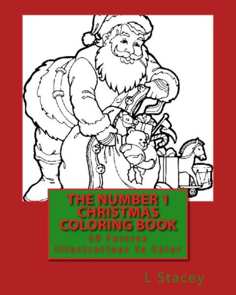 Cover for L Stacey · The Number 1 Christmas Coloring Book (Paperback Bog) (2015)