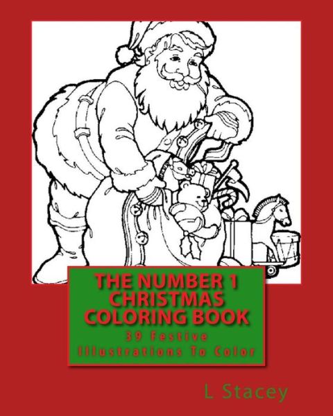 Cover for L Stacey · The Number 1 Christmas Coloring Book (Paperback Book) (2015)