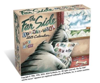 The Far Side® 2025 Off-the-Wall Day-to-Day Calendar - Gary Larson - Produtos - Andrews McMeel Publishing - 9781524890551 - 13 de agosto de 2024