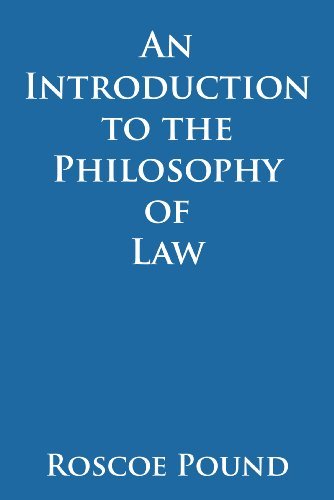 Cover for Roscoe Pound · An Introduction to the Philosophy of Law (Paperback Book) [Reprint edition] (2009)