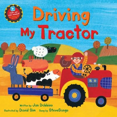 Cover for Jan Dobbins · Driving My Tractor - Barefoot Singalongs (Board book) (2023)