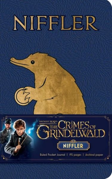 Cover for Insight Editions · Fantastic Beasts: The Crimes of Grindelwald: Niffler Ruled Pocket Journal (Innbunden bok) (2018)