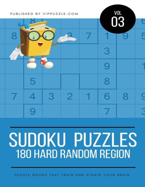 Cover for Vip Puzzle · Sudoku Puzzles - 180 Hard Random Region (Paperback Book) (2018)